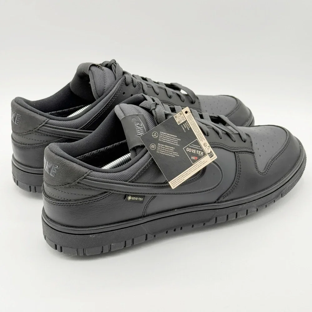 Nike Dunk Low GTX Gore-Tex Shoes Size 14 Mens Black/Off Noir HQ2053-001, NEW